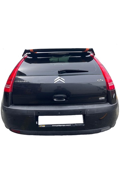 Citroen C4 2005-2010 Üniversal Boyasız Spoiler Plastik