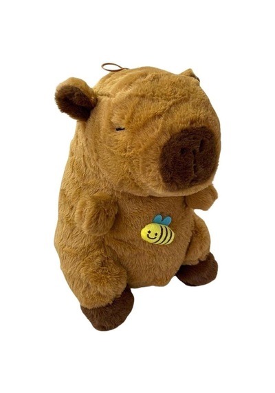 Büyük Boy Kapibara Peluş Oyuncak 35 Cm Yumuşacık Bebek Ve Çocuk Uyku Arkadaşı Çok Renkli