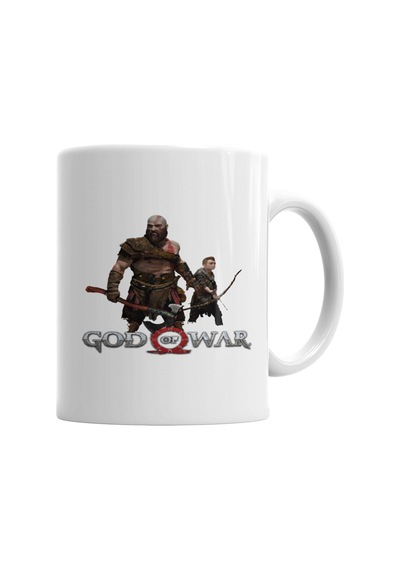 Kratos E Atreus God Of War Kupa Bardak Porselen Karışık