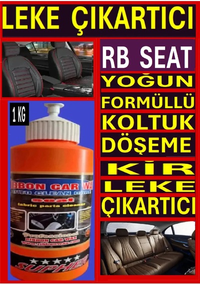 Rb Seat Koltuk-döşeme Kumaş Genel Temizleyici ,- Etkin Leke Çıkartıcı 1 Kg