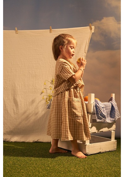 Oh La La Koala Bej Daisy Picnic Serisi Etekli Takım