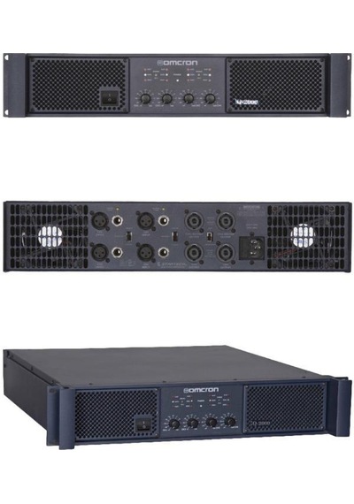 Startech Omcron Q-2000 4x500w 4 Çıkışlı Power Anfi