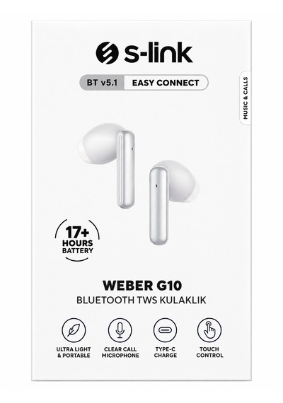 Weber G10 Bluetooth 5.1 Kablosuz Tws Kulaklık
