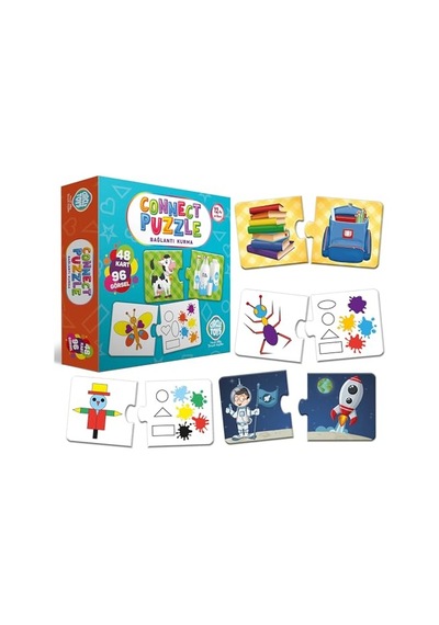 Connect Puzzle Bağlantı Kurma Oyunu Eşleştirme Kartları