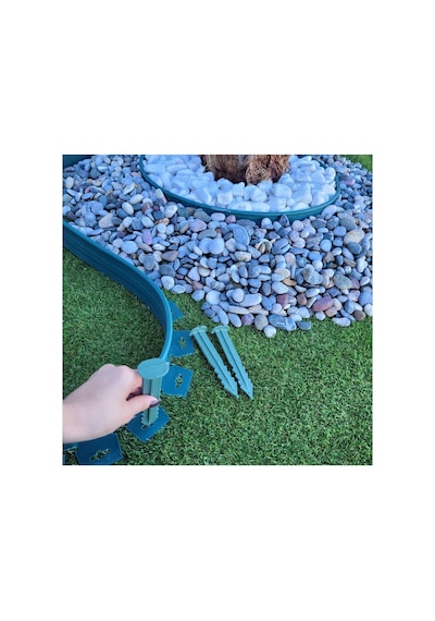 Garden Moda Çim Ayırıcı 15 M Yeşil Çim Sınırlayıcı Taş Toprak Ayıracı Çim Ayracı Çim Ayırıcı Bariyeri Sku: Smgstk4d029dce14