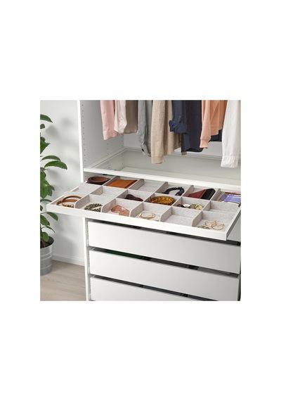 Komplement Sürgülü Raf İçi Düzenleyici, Açık Gri, 100x58 Cm Açık Gri - 703447716 Açık Gri