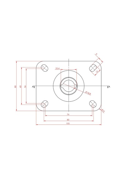 Cateksss 80x30 Dor Frenli Teker - 6 Lı Paket Kırmızı