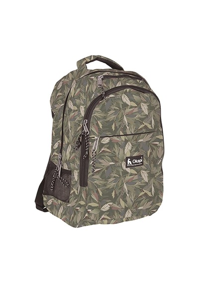 Okapi Okp-145 Sırt Çantası Leafs Karışık