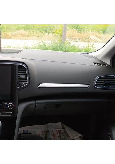 Renault Megane Ön Konsol Çıtası - Krom Taşlı Hb/sd 2016+