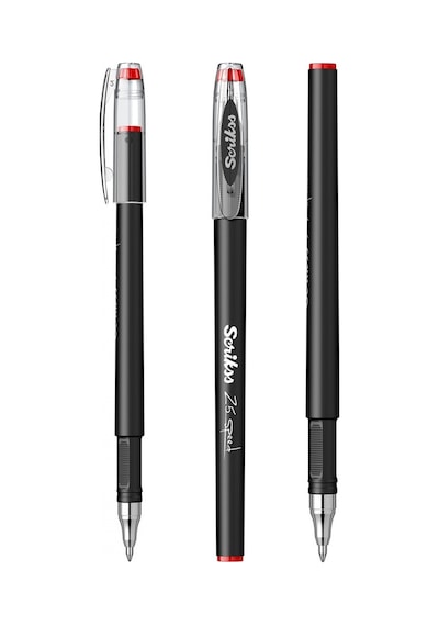 Siyah Pilot Kalem Speed 25 3 Adet Scrikss Pilot Kalem 0.5mm Roller Uçlu Pilot Kalem İnce Uçlu Likit Mürekkepli Pilot