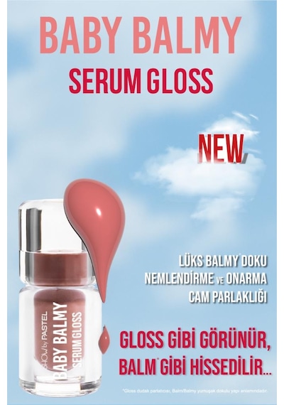 Pastel Show By Baby Balm Serum Gloss 33 Gaslight Dudak Parlatıcısı 33