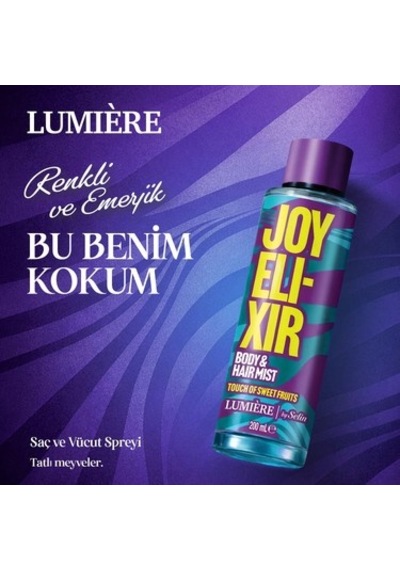 200 Ml Saç Ve Vücut Spreyi, Ferah Ve Canlandırıcı