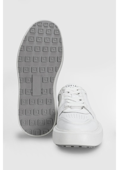 Lufian Mateas Erkek Deri Sneaker Ayakkabı Beyaz Beyaz 112230251100500 Beyaz