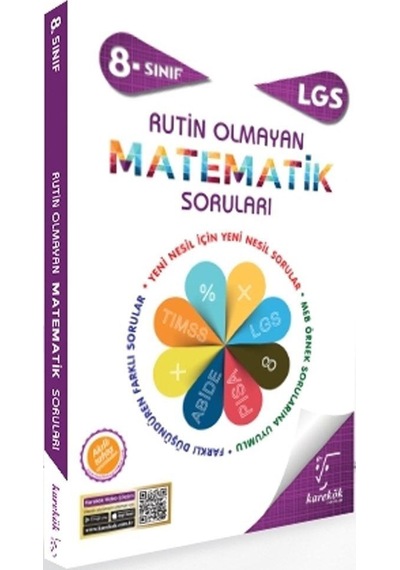 Karekök Yayınları 8. Sınıf LGS Rutin Olmayan Matematik Soruları Y N11.5948
