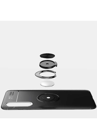 Xiaomi Redmi Note 8T Kilif Yüzüklü Magnetli Ravel Case 400772821
