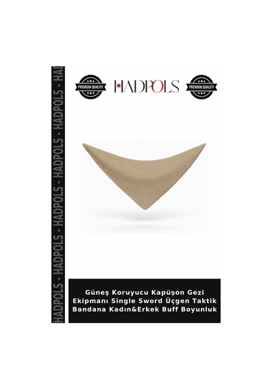 Hadpols Güneş Koruyucu Kapüşon Gezi Ekipmanı Single Sword Üçgen Taktik Bandana Kadın&erkek Buff Boyunluk Çok Renkli