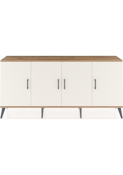 Arges Konsol 3 Raflı 4 Kapaklı 176x30x83 Çam-aytaşı/antrasit Aytaşı/antrasit Arges Konsol 3 Raflı 4 Kapaklı 176x30x83 Çam-aytaşı/antrasit Aytaşı/antrasit