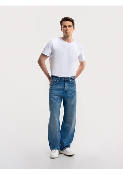 LOFT Ramon Baggy Fit Erkek Pantolon Lf2036166 Q1.v1 Denim LOFT Ramon Baggy Fit Erkek Pantolon Lf2036166 Q1.v1 Denim