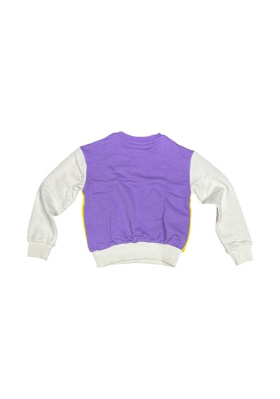 E Çocuk Bnt-g21546 Benetton Sweatshirt Beyaz Beyaz