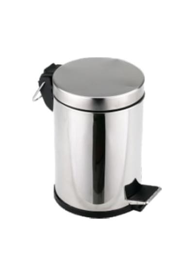 Pedallı Çöp Kovası Paslanmaz 3 Litre LS 0460 A Krom