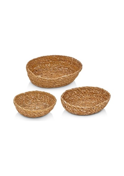Oval Mını Cerezlık S/3 Lu Kahverengi