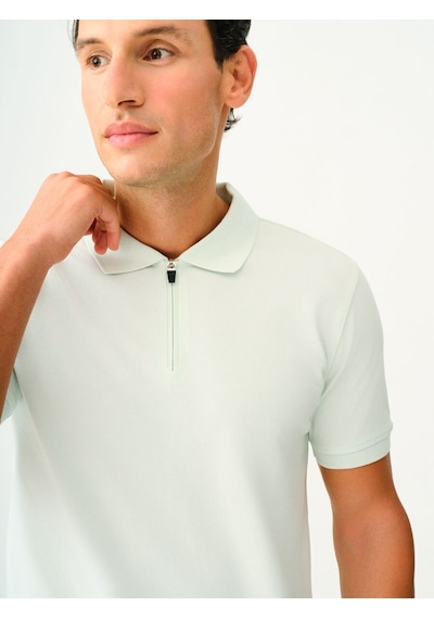 LOFT Regular Fit Erkek Polo K.kol Mint Yeşili