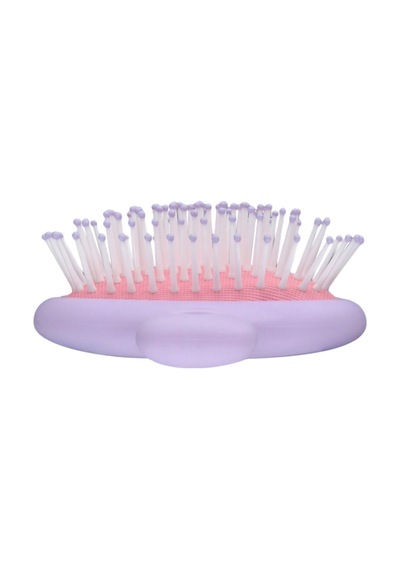 Beauty Kids Kitty Puf Açma Tarama Saç Fırçası Lila