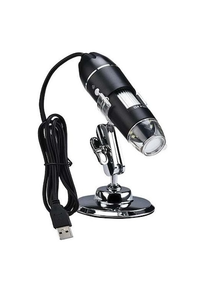 1600x Dijital Mikroskop + Type-c Otg + Mikro Usb Otg