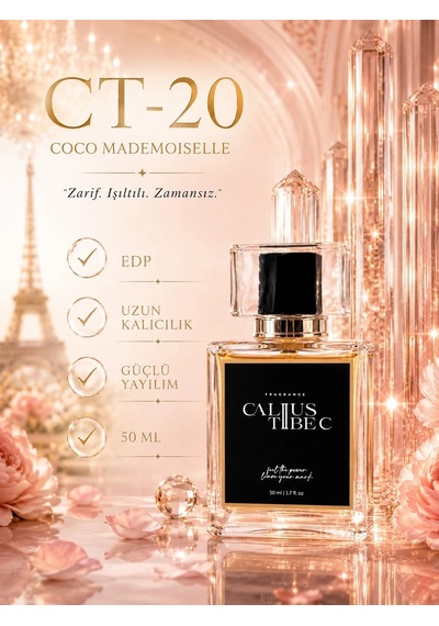 Calius Tibec Ct-20 Kadın Parfüm EDP 50 ML