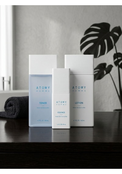 Atomy Homme 3 Lü Erkek Cilt Bakım Seti Toner Esans Losyon
