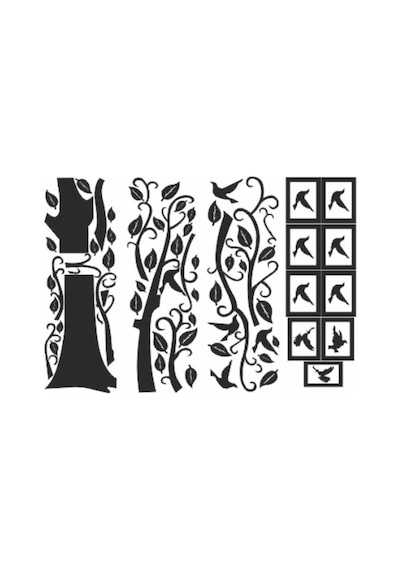 Aile Ağacı Sticker Seti B