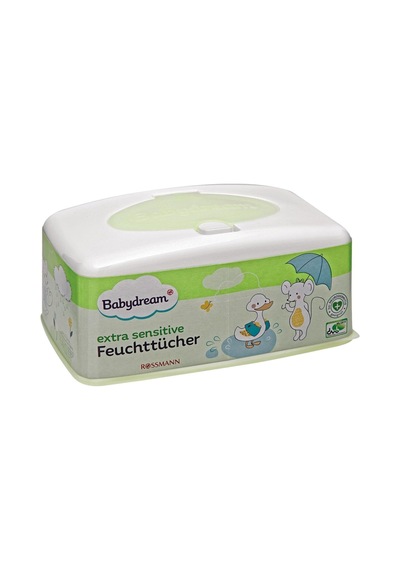 Babydream Bebek Islak Mendil Çok Hassas Cilt, Aloe Veralı 80'li