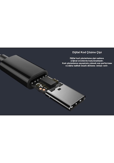 Hi-res Dual Driver Bre01jy Type-c Stereo Kulak Içi Kulaklık Lenovo