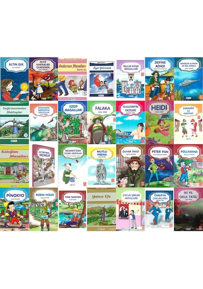 Evrensel Yayınları İlk Okul 33 Kitap Okuma Seti