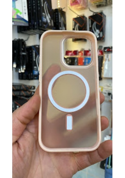 Apple iPhone Uyumlu  16 Pro Kamera Korumalı Mat Magsafe Wireless Şarj Destekli Renkli 45677