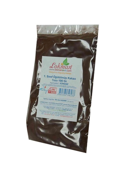 Lokman Öğütülmüş Kakao Tozu 100 G