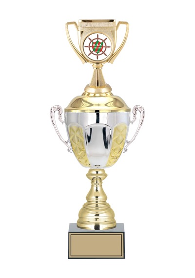Odak Kupa - Figürlü Kupalar - Kupa Figürlü Kupalar Fg-087 C - 44 Cm Altın - Beyaz