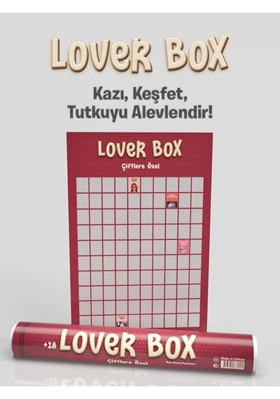 Çiftlere Özel Kazımalı Oyun Loverbox