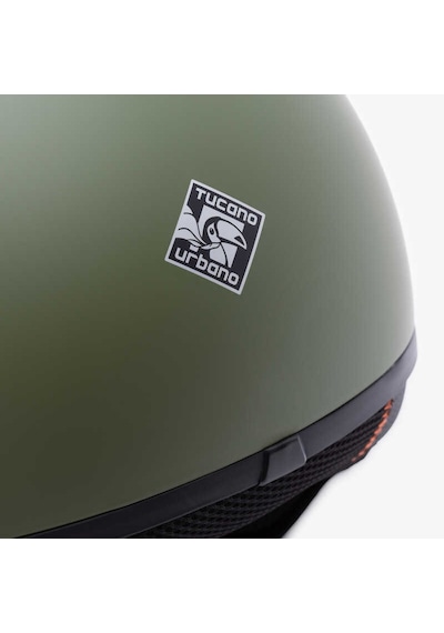 Tucano Urbano El Jettın 6.0 Yarım Kask Mat Haki Yeşil Diğer
