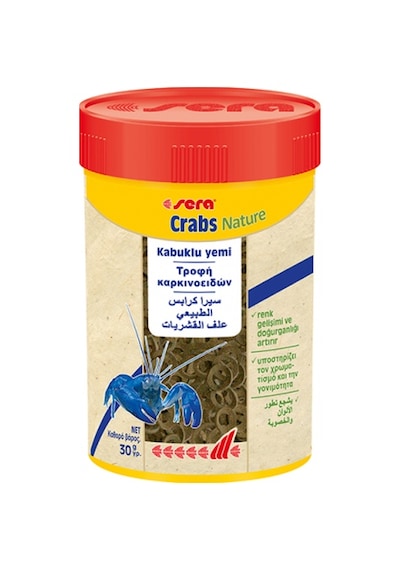 Sera Kabuklu Yemi Nature 100 Ml