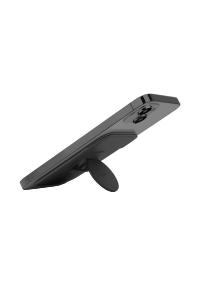 Telefon Modelleri Ile Uyumlu Kartlık Flixa Serisi Manyetik Stand Olma Popsocket Özelliği Black