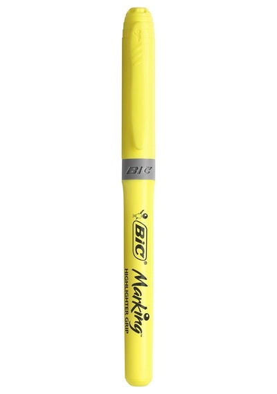 Bic Fosforlu Kalem Brite Liner Grip 4'lü Çok Renkli