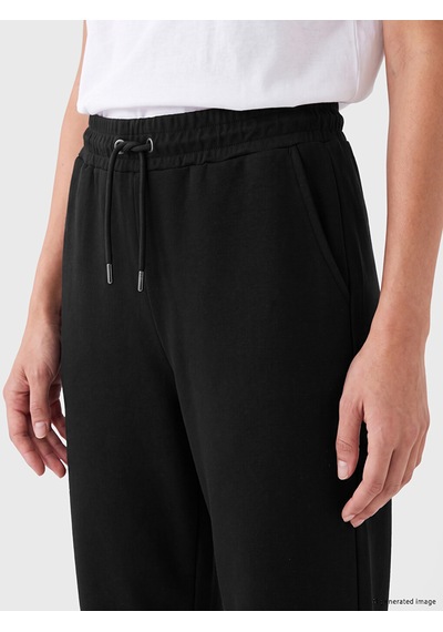Lcw Everyday Siyah Soft Touch Kadın Jogger Eşofman Altı