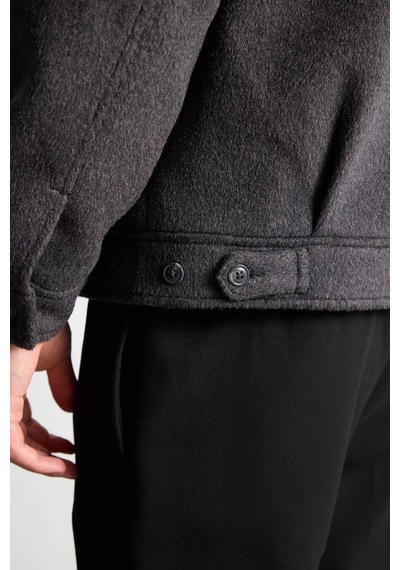 Defacto Regular Fit Polo Yaka Astarlı Fermuarlı Kaşe Mont H2629ax26auar216 Antrasit-ar216 Defacto Regular Fit Polo Yaka Astarlı Fermuarlı Kaşe Mont H2629ax26auar216 Antrasit-ar216