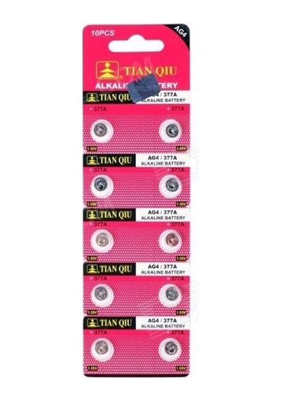 Tıanqıu 10 Adet 377 Lr626 Ag4 Saat Pili