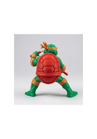Michelangelo Ninja Kaplumbağa Figür 20cm-3d Baskı-kolleksiyonluk Biblo