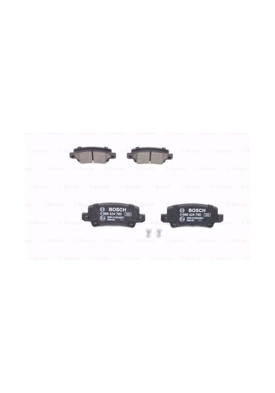 Toyota Corolla Uyumlu Sedan 2.0 D-4D 2001-2008 Bosch Arka Fren Balatası