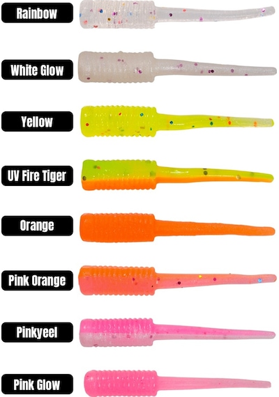 Effe Hg46 Baby Fry 2cm Lrf Silikonu Rainbow