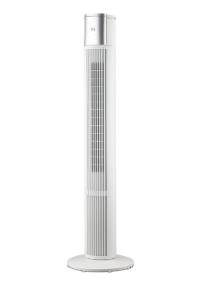 7go 7gtf2 41 İnç Kule Tipi Vantilatör Beyaz 45w Turbo Force, Uzaktan Kumandalı, Sessiz, Zaman Ayar