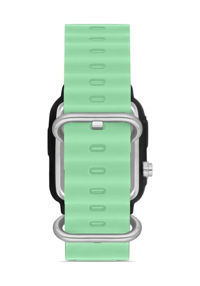 Turkuaz Silikon Unisex Dijital Led Kol Saati Apwr033309